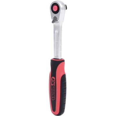KS Tools SlimPOWER Omkeerbare ratelsleutel 72 tanden 1/4" 920.1490