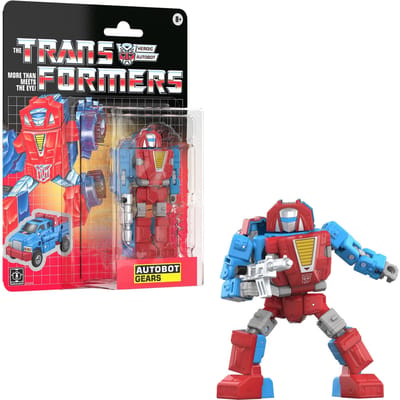 Hasbro The Transformers Retro G1 Action Figure Autobot Gears 12 cm Action Figuur