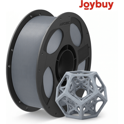 JOYBUY x ANYCUBIC PLA Basic printfilament, 1 kg spoel, 1,75 mm diameter, ±0,02 mm tolerantie - Zilver