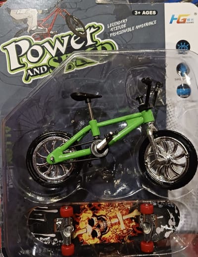 DIE-CAST FINGERBOARD EN BICYLE SET