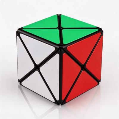 Qiyi X-Black – Speedcube | Snel, Soepel & Duurzaam – Klassieke Speed Cube - Puzzelkubus voor Jong & Oud - Fidget - Fidget Cube - Fidget Toys