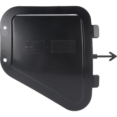 Spatbordpaneel ABS Spatbordpanelen Spatlap Beschermkap Vervanging voor 5 Serie F10 F11 F07 GT 6 Serie F06 left black