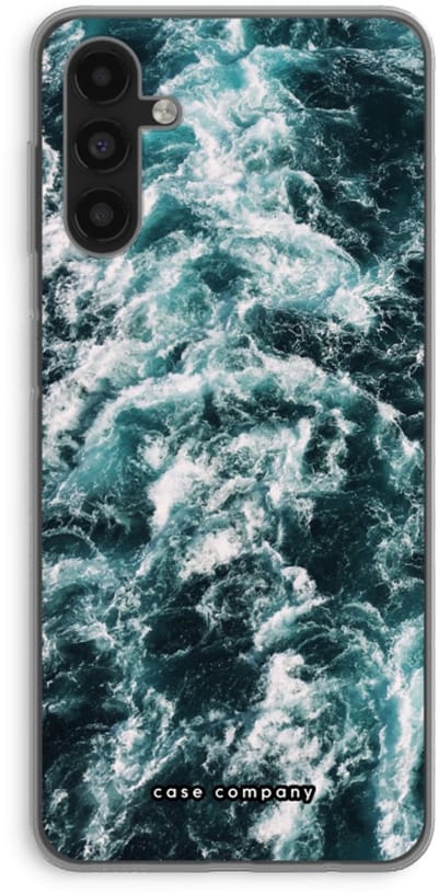 Case Company® - Hoesje geschikt voor Samsung Galaxy A13 5G hoesje - Zee golf - Soft Cover Telefoonhoesje - Bescherming aan alle Kanten en Schermrand