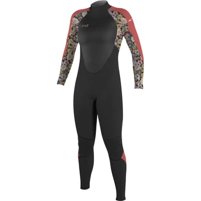 Rugwetsuit met volledige rits voor meisjes O'Neill Epic 5/4