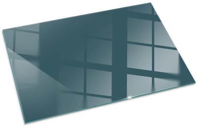 Tulup Kachel Vloerplaat - Zeekleur Vloerplaat Voor Houtkachel - 100 cm x 70 cm - Turkoois Vloerplaat Voor Kachel - Rechthoek Kachel Vloerplaat - Onderplaat Kachel - Plaat Voor Onder Houtkachel - Plaat Onder Houtkachel