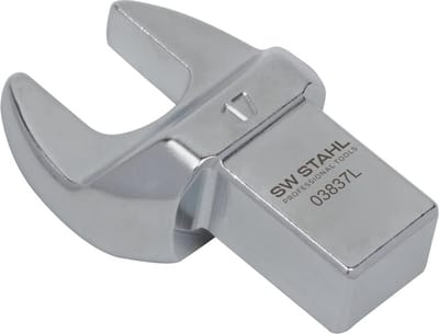 SW-Stahl 03837L Insteeksteeksleutel 17 mm I Insteekvierkant 14 x 18 mm I Insteeksteeksleutel SW 17 mm