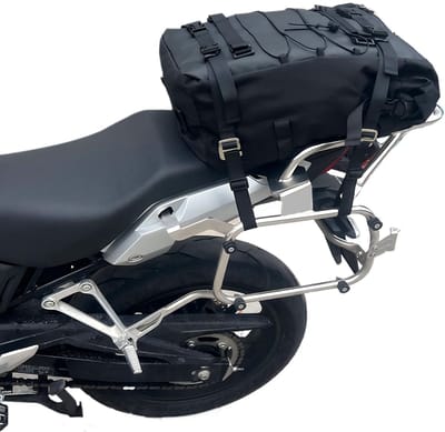 Dailygoods- Motortas 30 liter - Multifunctionele Zadeltas - Duurzaam Polyester - Ideaal voor Motorfiets - Stijlvol Design - Gemakkelijk Schoon te Maken