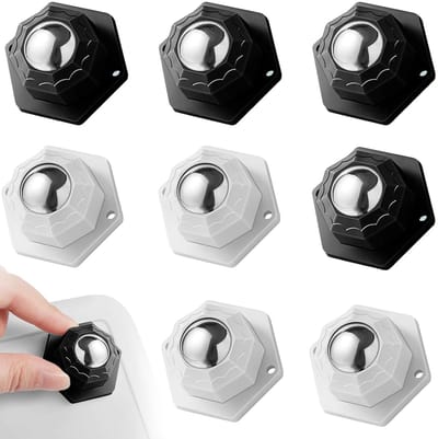Zware Meubelwielen Set van 8 Stuks voor Meubels, Keuken en Elektrische Apparaten - Duurzame en Flexibele Rollen