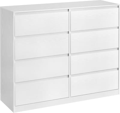 VASAGLE - Kast - Ladekast - Met 8 Lades - Opbergkast voor Slaapkamer - Modern Design