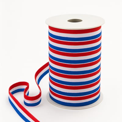 Nederlandse vlag lint - medaille lint - decoratie lint - geweven lint - 10 mm x 25 meter