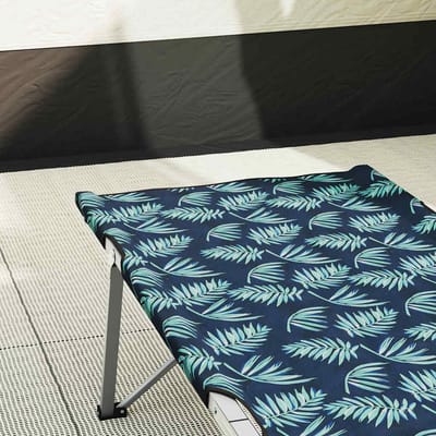 vidaXL - Opvouwbaar - Campingbed - Blad - Bossen - 194 - x - 62,5 - x - 42,5 - cm