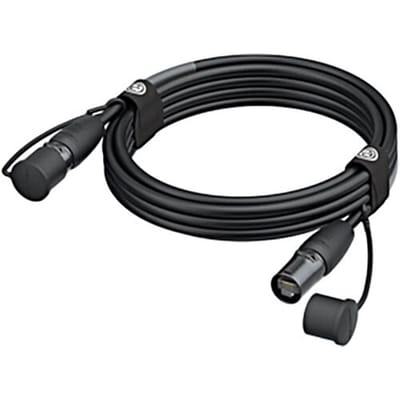 Neutrik NKE5E-E1E1-M0010 RJ45 Netwerkkabel, patchkabel CAT 5e 1 m Zwart Geschikt voor buiten 1 stuk(s)