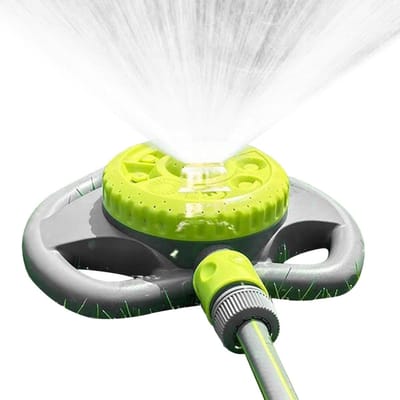 Tuinsproeier - Vernevelaar Irrigatie - Gazon Besproeien - 360 Graden Draaibaar - 21 x 20 x 6 cm - Groen