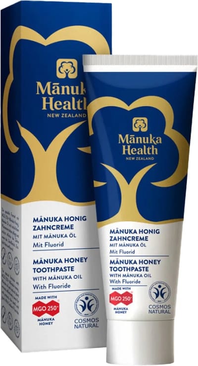 Manuka MGO 250+ tandpasta (met fluoride) 75ml Europa Manuka Health