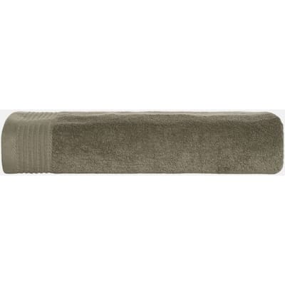 The One Towelling Classic Strandlaken - 100 x 180 cm - Strand handdoek - Hoge vochtopname - 100% Gekamd katoen - Olijgfroen