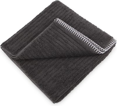 Heckett & Lane 2-pack bamboo strandlakens antraciet - 90x180 - natuurlijk materiaal - luxe uitstraling