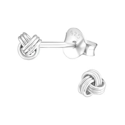 Amanto Oorbellen Freekje - 925 Zilver E-Coating - Knopje - ∅3,5mm