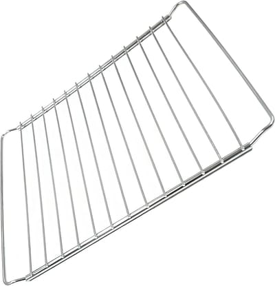 SnelShoppen - Universele Verstelbare Ovenrooster 310 mm diep, 390-570 mm breed, Geschikt voor Veel Merken, Ideaal voor Keuken en Bakken