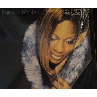12 inch Plaat LUTRICIA MCNEAL - The Greatest Love You'll Never Know DOIT3298 Do It Yourself  1998 Italië Dance & Electronica Gebruikt brown