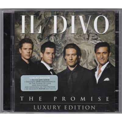 CD IL DIVO - Promise  88697414692 Syco Music 2008 US Pop Gebruikt gray