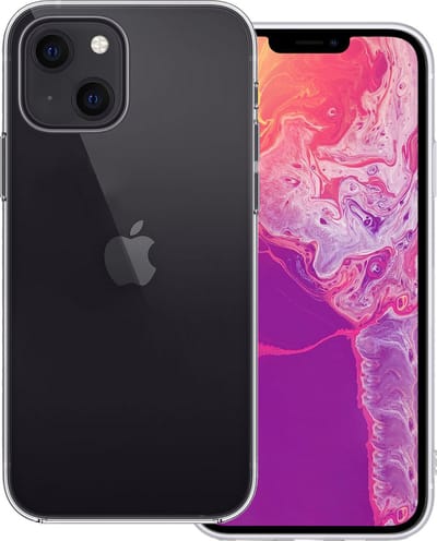 Hoesje Geschikt voor Apple iPhone 14 - Sterk & Shockproof - Hoes Cover - Siliconen Case - Transparant