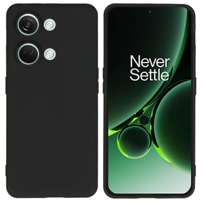 imoshion Hoesje - Geschikt voor OnePlus Nord 3 - Color Backcover - Zwart