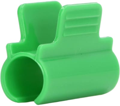 Dailygoods- Kasklemmen 24st - Antislip Clips - Kunststof - Tunnel Hoepel Clips - Filmklem - Duurzaam PP-materiaal - Netclips