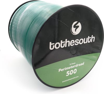 To the South® 5.5mm perimeterdraad (PRO) geschikt voor alle ECOVACS Robotmaaiers - dubbel geïsoleerd - 500 meter