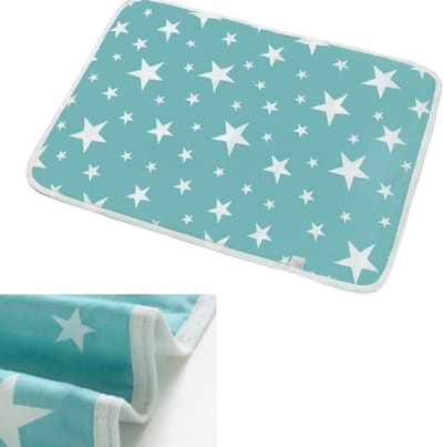 Babyverschoonmatje - 50 x 70 cm - Waterdicht - Opvouwbaar - Draagbaar - Geschikt voor baby's, pasgeborenen, peuters en vrouwen - Groen