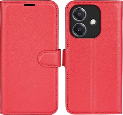 Coverup Hoesje - Geschikt voor OPPO A40 / A40m / A60 5G Hoesje - Coverup Book Case - Rood