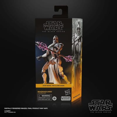 Hasbro Star Wars - The Clone Wars Black Series Magnaguard 15 cm Actiefiguur - Multicolours