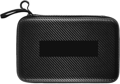 Tafeltennis Bat Tas - Ping Pong Cover - Sportuitrusting Opbergen - Waterbestendig Materiaal - 29 cm Lengte - Zwart