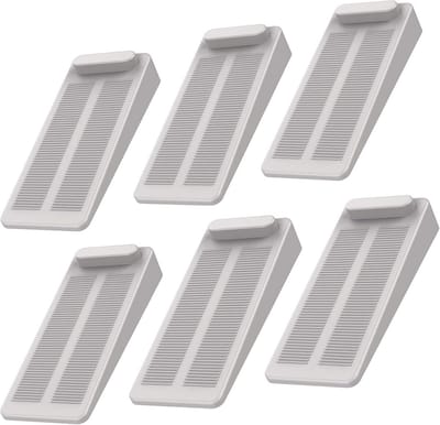 Antislip Rubber Deurstopper – Verstelbare Deurwig voor Badkamer, Balkon, Kinderkamer en Terrasdeur – 6 Stuks