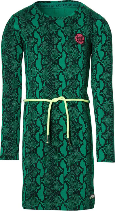 Quapi meisjes jurk Daantje Green Snake