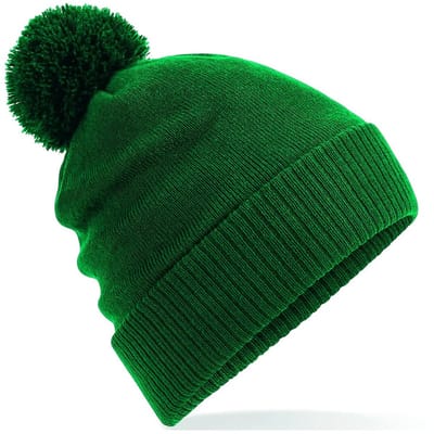 Muts met een binnenste pompon van polarstof Beechfield