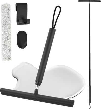 Uittrekbare Douchewisser 30-120 cm - Silicone Trekker voor Badkamer en Ramen