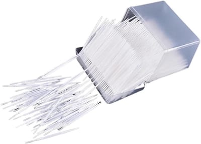 Tandenstokers Wit - Interdentale Borstels - Mondhygiëne - Dubbelzijdig - 1100 stuks - Wit