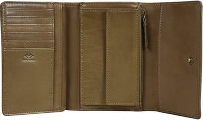 Maître Leren Portemonnee Venice Steinbach Doris Purse Olive Night Groene