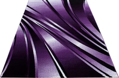 Modern laagpolig vloerkleed Parma - lila 9210 - 120x170 cm