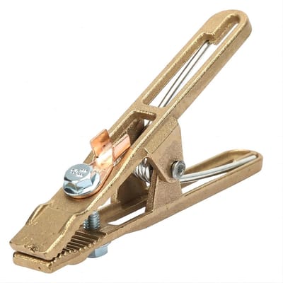 Dailygoods - Lassen Aarde Klem - Messing A-type Klem - Hoge kwaliteit - 1 stuk - Betrouwbare lasverbinding - Geschikt voor lassen - 260A