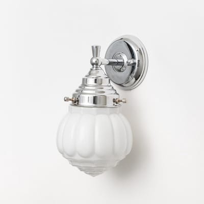 Wandlamp Wassail Royal Chroom - Art Deco Trade