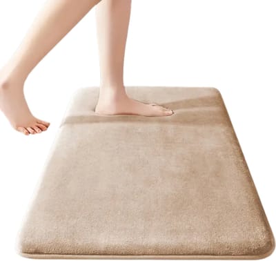 Bovista Sneldrogende Badmat - Douchemat - Antislip - Wc Mat - Toiletmat - Badkamermat - Kameel