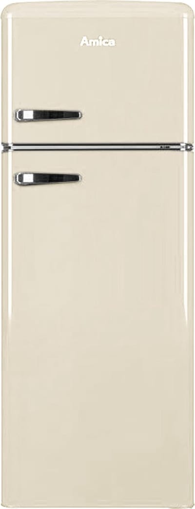 Amica AR7252C - Retro - Koel-vriescombinatie - Crèmekleur - 245 L - H 166.5 cm B 55 cm