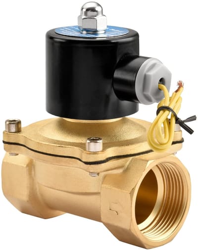 OmGoods - Dailygoody - Solenoid Ventiel - Elektrische Klep - 1-1/4 Inch - Normaal Gesloten - Waterafsluiter - Direct Acting