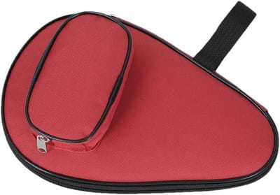 Tafeltennis Tas - Racket Beschermhoes - Sport Spullen Opslag - Waterdicht Stofbestendig - 30 x 19 cm - Zwart