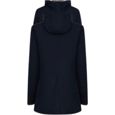 Vrouwenjas Suns Marmolada Fur Blue steen