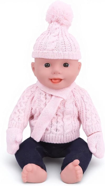 Poppenkleertjes Set - Poppenkleding Accessoires - Poppen Aankleden - Bevordert Zelfredzaamheid - 18 Inch Poppen - Lichtroze