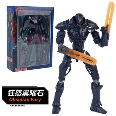 Nieuwe 20cm Pacific Rim Gipsy Danger Obsidian Fury Gearticuleerd Actiefiguur Bureaublad Decoratie Modieuze Speelgoed Jongen Verzamelaar Cadeaus