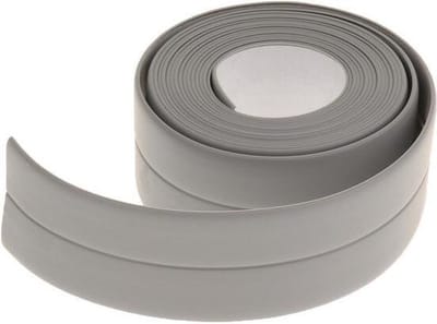 CHPN - Tape - Watervaste tape - Afdekte - Schimmelbestendige - Sanitairtape - Waterdichte - Afdichttape - 3.2M x 2,2CM - Grijs - Keukentape - Klustape