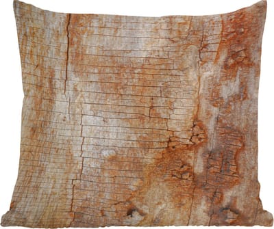 Sierkussens - Kussentjes Woonkamer - 60x60 cm - Boomschors - Boomstam - Hout